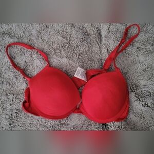Red Women's Bra
